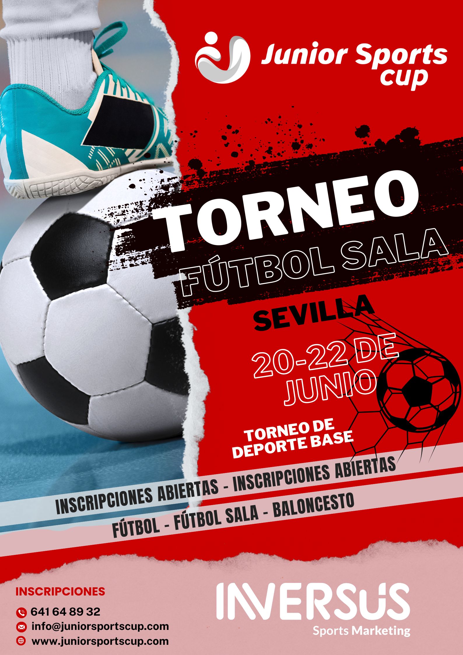 Cartel JSC Fútbol Sala